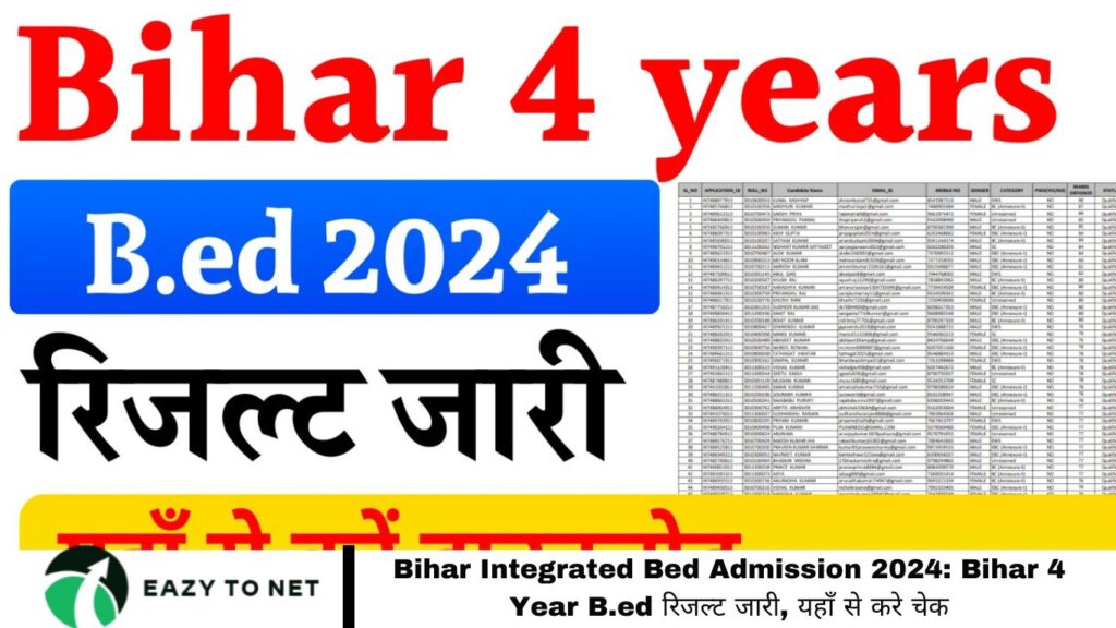 Bihar Integrated Bed Admission 2024