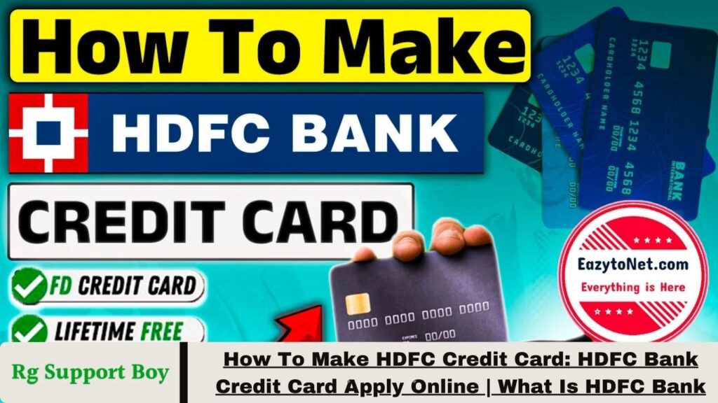 How To Make HDFC Credit Card