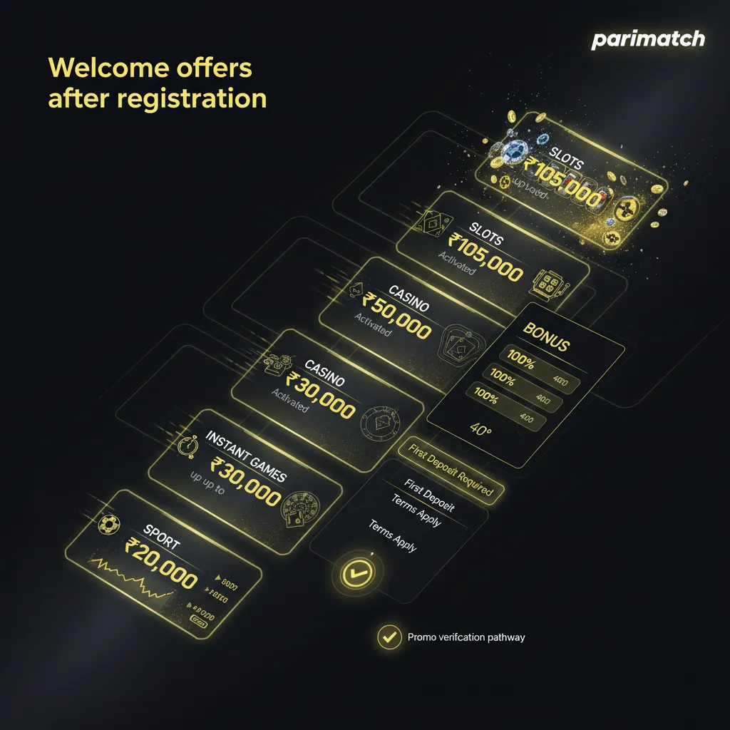 Parimatch Welcome Offers: Sports and Casino Bonuses after Registration
