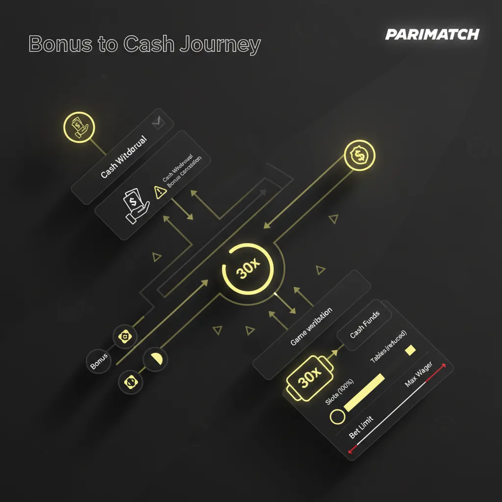 Parimatch Bonus Wagering Requirements and Withdrawal Process