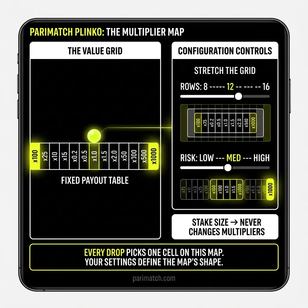 Understanding Plinko payout structure - central vs edge multipliers