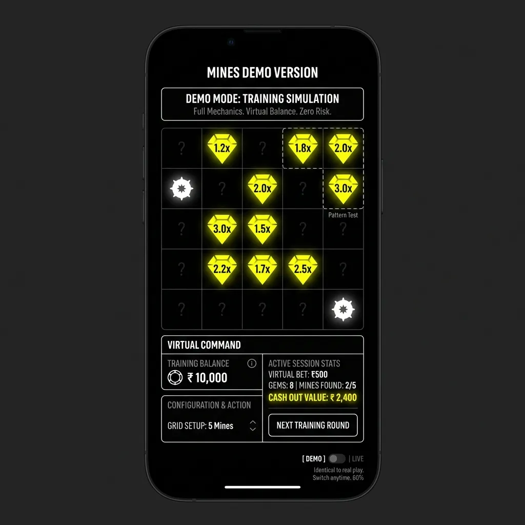 Try the Parimatch Mines free demo version for Indian players